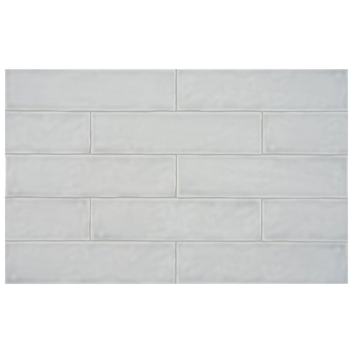Anatolia Tile 3X12 Teramoda Silver Glossy 4000-0245-0 Silver - premium natural stone mosaic tile from Anatolia Tile, available at PoshHaus showroom in Keene, NH