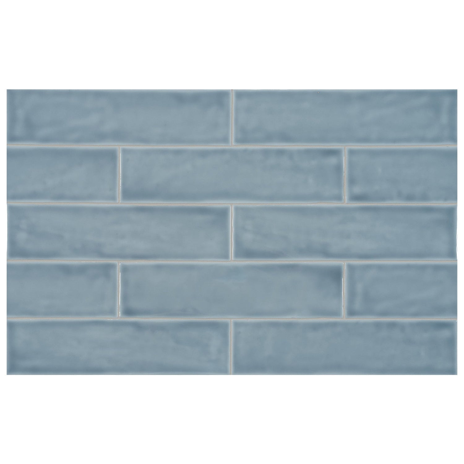 Anatolia Tile 3X12 Teramoda Sky Glossy 4000-0251-0 Sky - premium natural stone mosaic tile from Anatolia Tile, available at PoshHaus showroom in Keene, NH