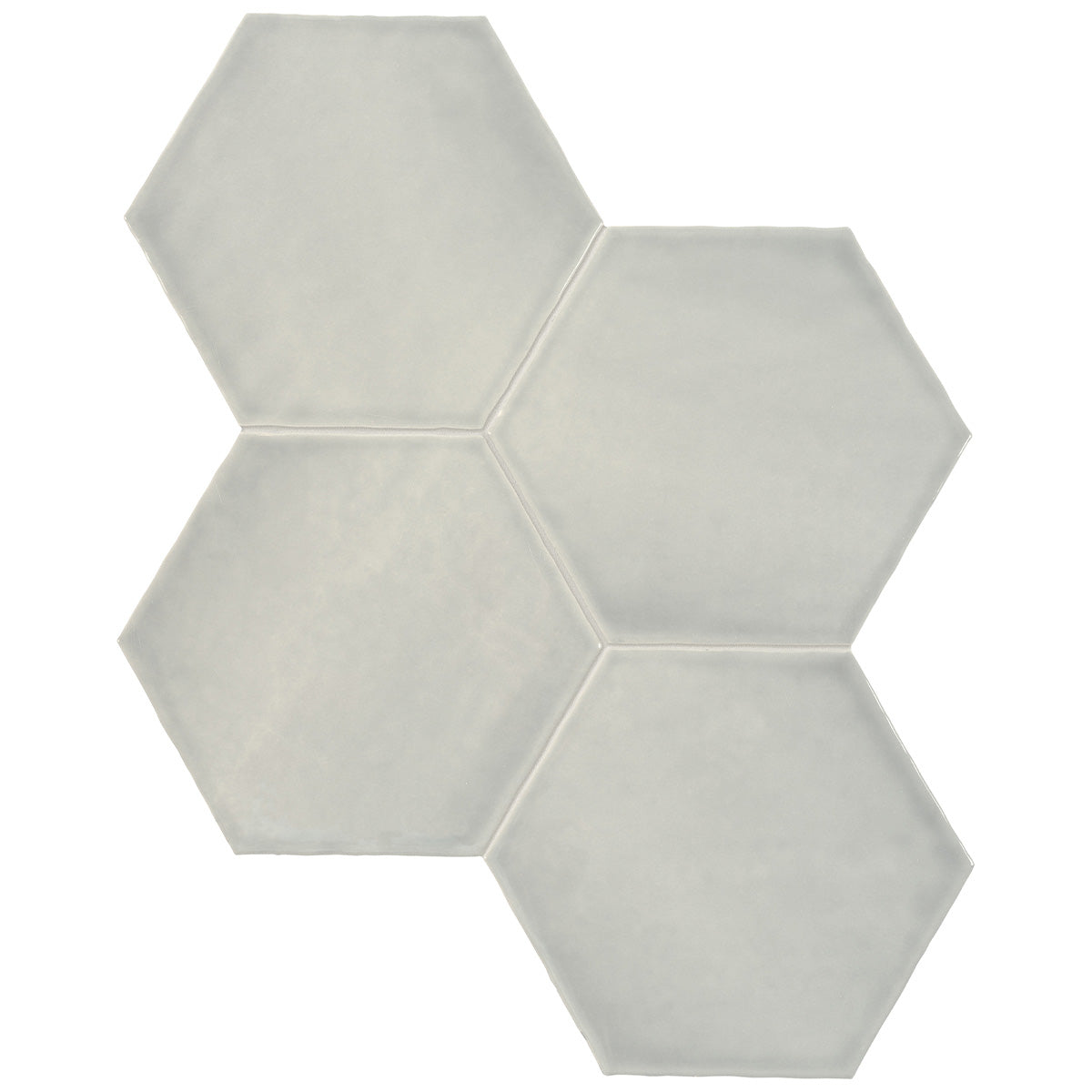 Anatolia Tile 6" Hex Teramoda Bamboo Glossy 4000-0260-0 Bamboo Hexagon - premium natural stone mosaic tile from Anatolia Tile, available at PoshHaus showroom in Keene, NH