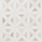 Angora geometric 12x12 polished marble mesh mounted mosaic tile SMOT-ANGORA-GEOP product shot angle view