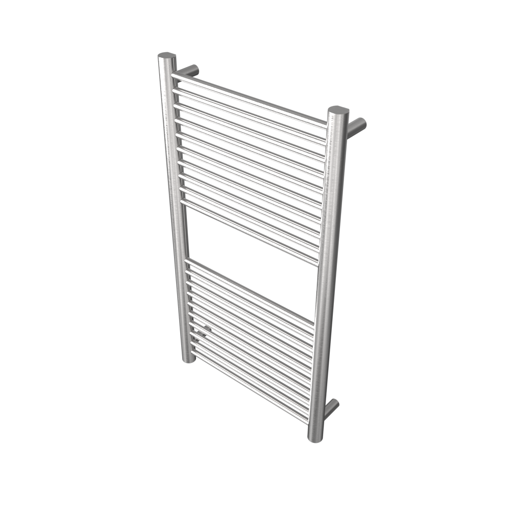 Amba Products A2036B Antus 20-Bar Hardwired Towel Warmer - 4.125 x 20.375 x 37.75 in. - Brushed Finish