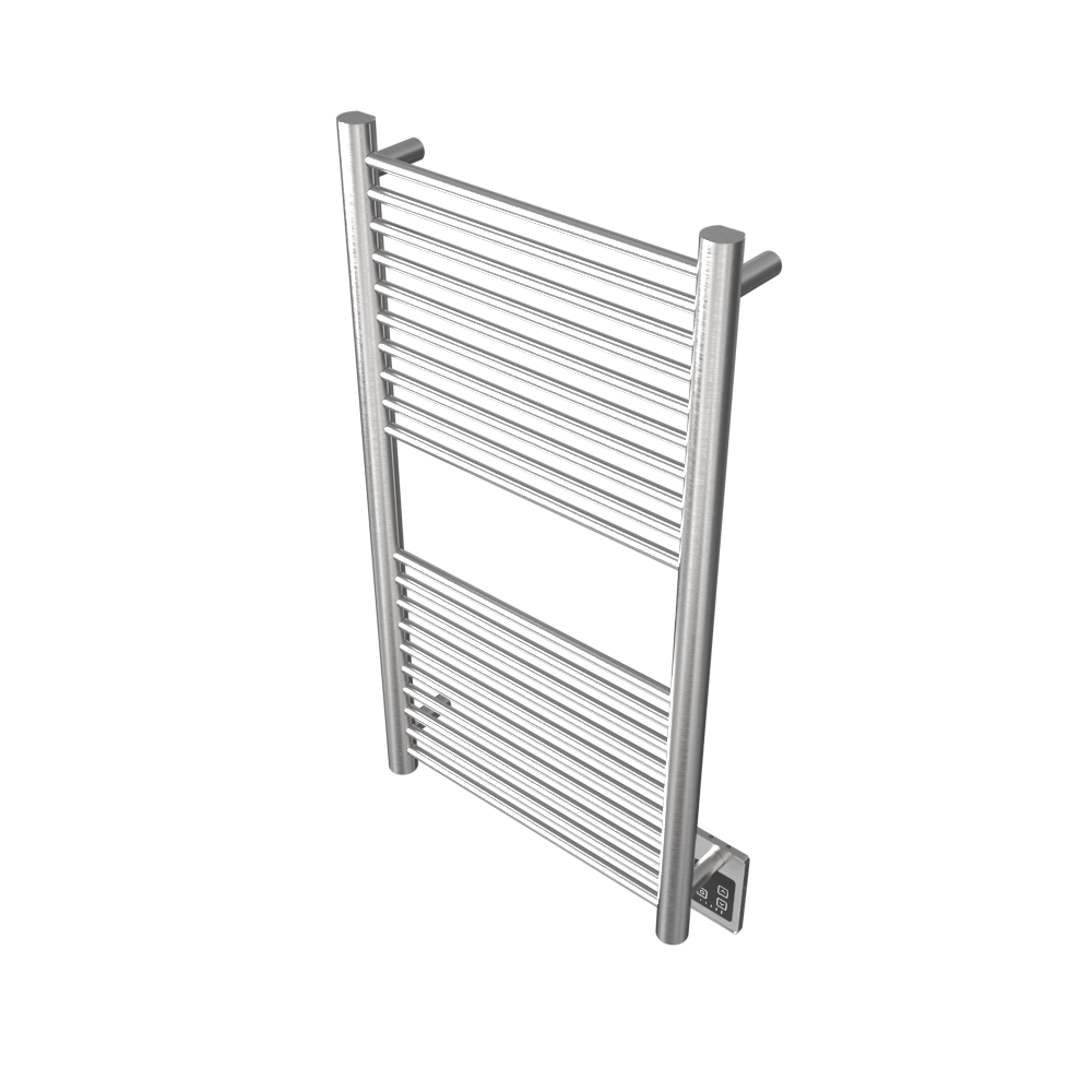 Amba Products A2036B Antus 20-Bar Hardwired Towel Warmer - 4.125 x 20.375 x 37.75 in. - Brushed Finish