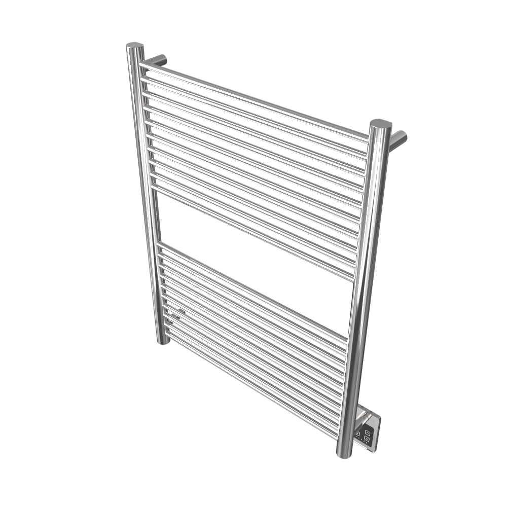 Amba Products A2836P Antus 20-Bar Hardwired Towel Warmer - 4.125 x 28.25 x 37.75 in. - Polished Finish