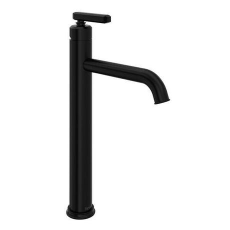 Apothecary™ Single Handle Tall Lavatory Faucet Matte Black PoshHaus