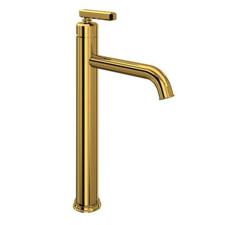 Apothecary™ Single Handle Tall Lavatory Faucet Unlacquered Brass PoshHaus