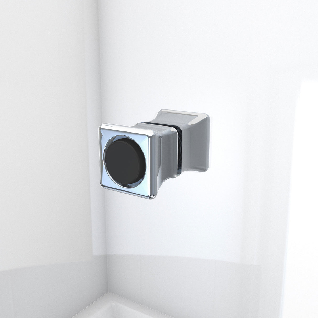 DreamLine Aqua-Q Fold 36 in. W x 58 in. H Frameless Bi-Fold Tub Door in Chrome