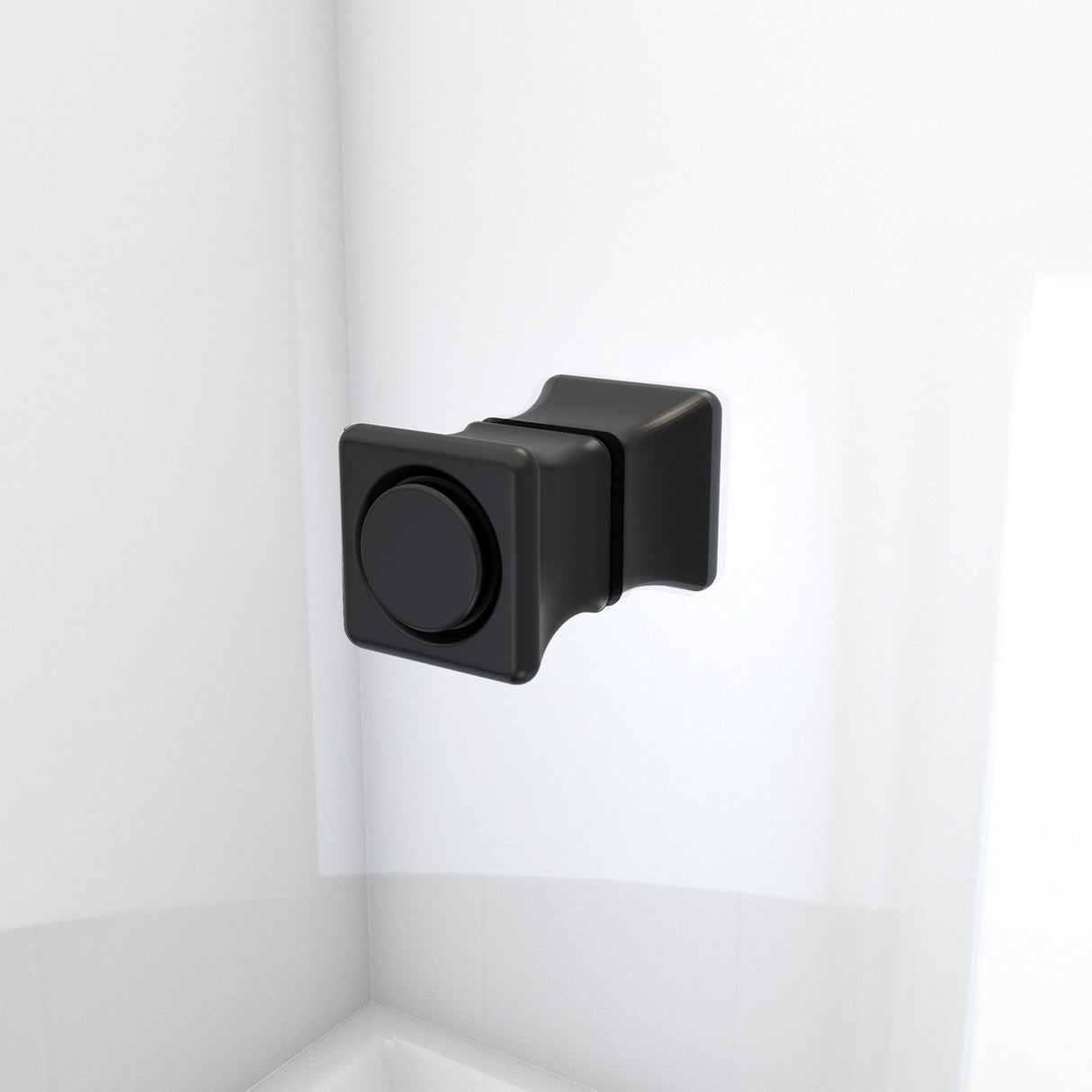 DreamLine Aqua-Q Fold 36 in. W x 58 in. H Frameless Bi-Fold Tub Door in Satin Black