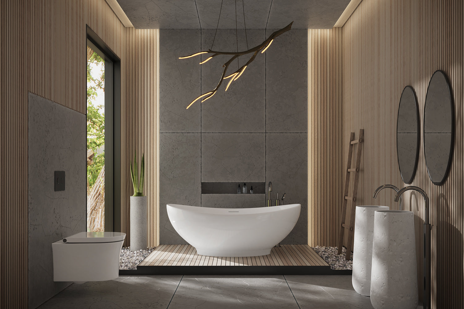 Americh RC2203-GW Athens 6334 - ROC - Glossy White