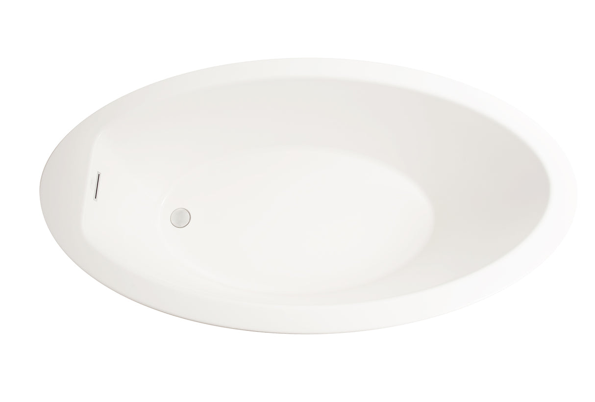 Hydro Systems SAUB6032ATO-BIS AUBRY 6032 AC TUB ONLY-BISCUIT