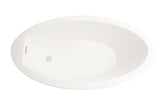 Hydro Systems SAUB6032ATO-BIS AUBRY 6032 AC TUB ONLY-BISCUIT