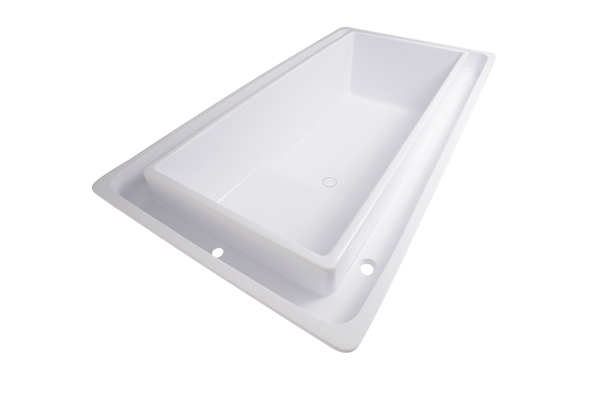 Hydro Systems ABN8043HTO-ALM AUBURN 8043 METRO TUB ONLY-ALMOND