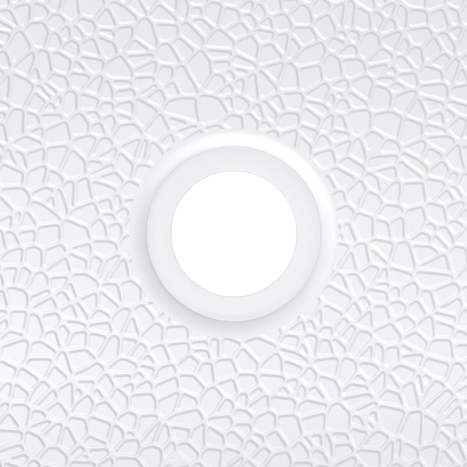 DreamLine DreamStone 34 in. D x 48 in. W x 5 1/2 in. H Center Drain Single Threshold Shower Base in White