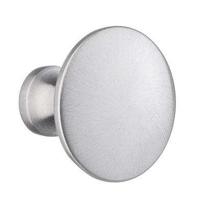 Smedbo Beslagsboden Knob Zinc in Brushed Chrome