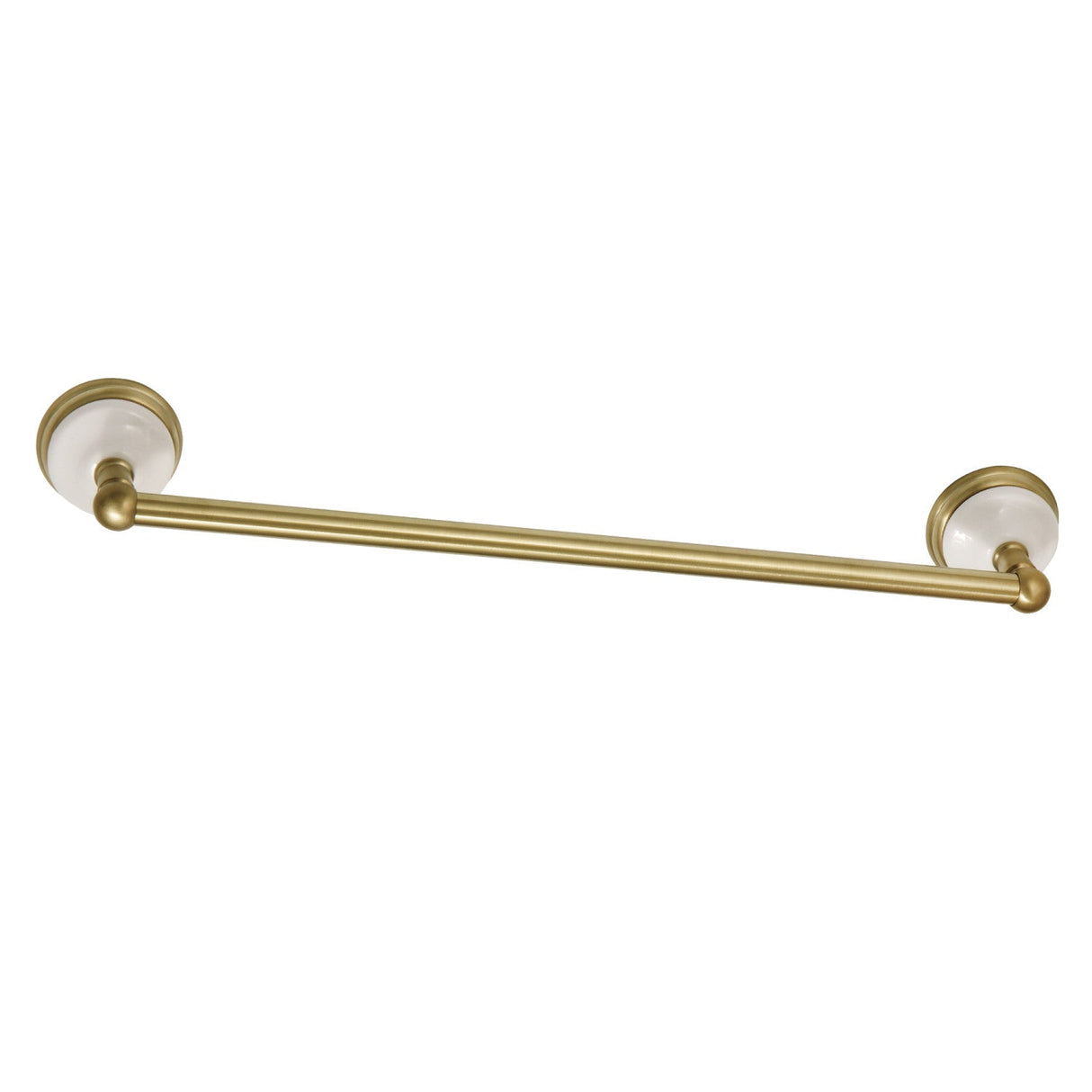 Victorian BA1112BB 18-Inch Towel Bar, Brushed Brass