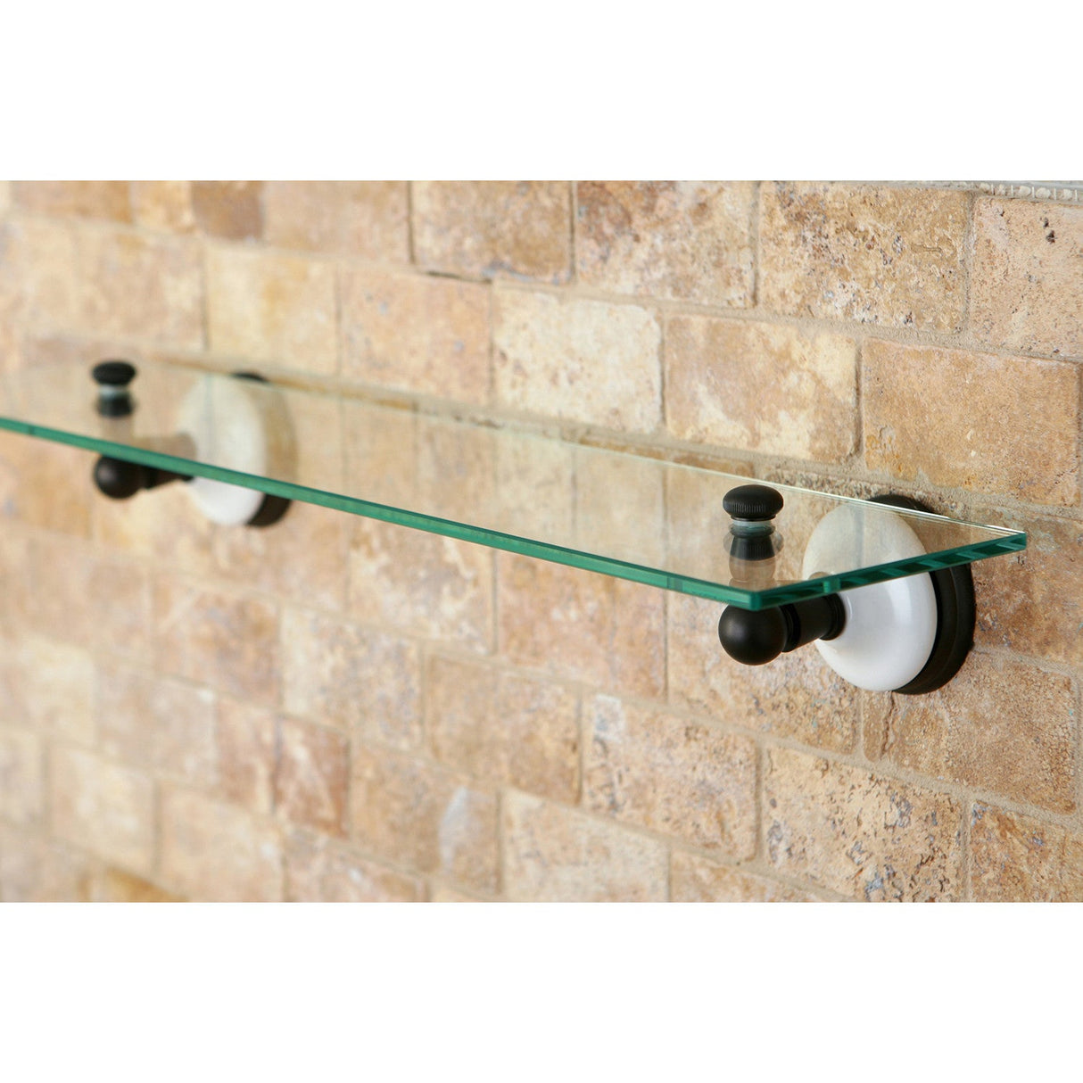 Victorian BA1119ORB Glass Shelf, Oil Rubbed Bronze