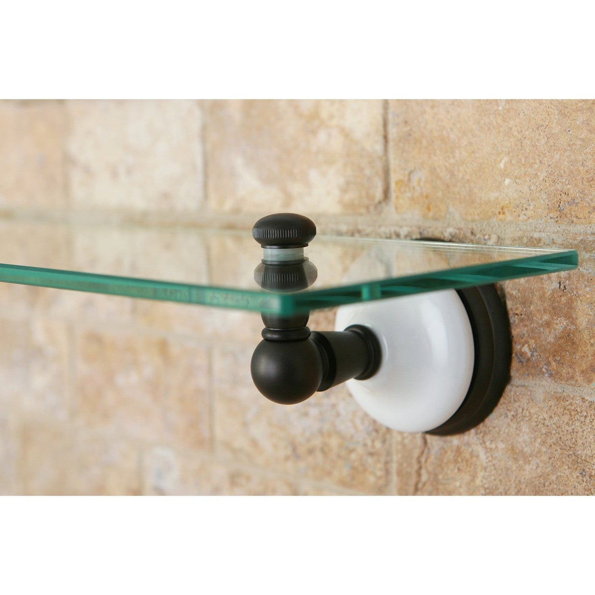 Victorian BA1119ORB Glass Shelf, Oil Rubbed Bronze