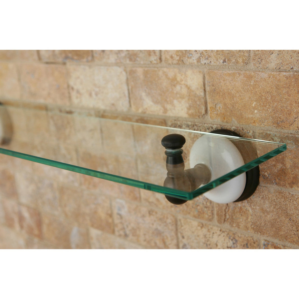 Victorian BA1119ORB Glass Shelf, Oil Rubbed Bronze
