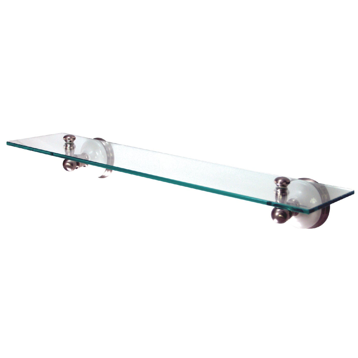 Victorian BA1119SN Glass Shelf, Brushed Nickel