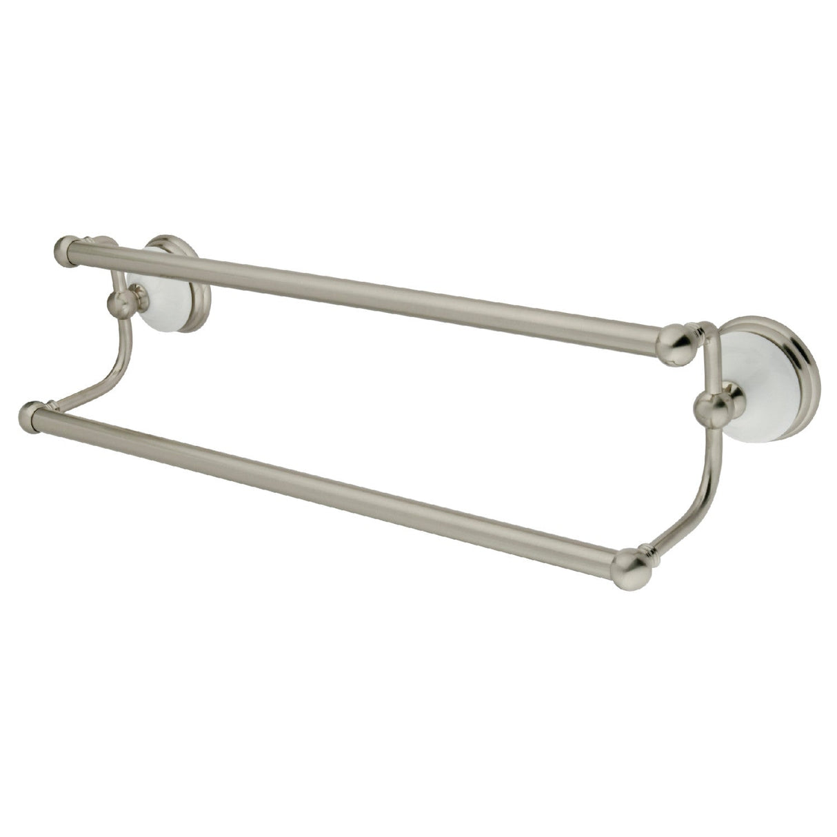 Vintage BA11318SN 18-Inch Dual Towel Bar, Brushed Nickel