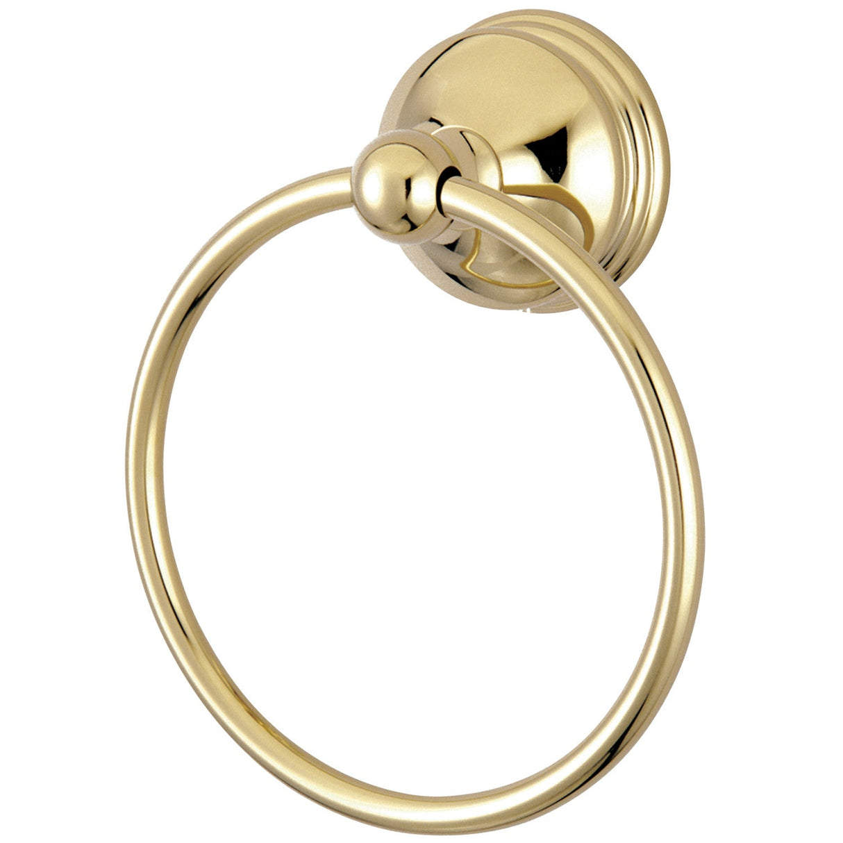 Vintage BA1164PB Towel Ring, Polished Brass