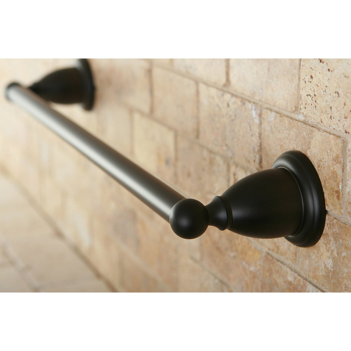 Heritage BA1752ORB 18-Inch Towel Bar, Oil Rubbed Bronze
