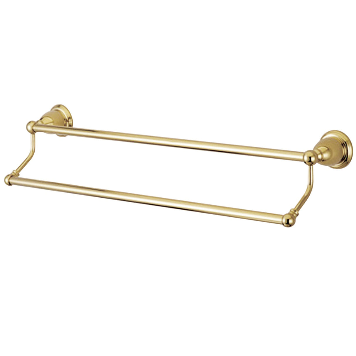 Heritage BA175318PB 18-Inch Dual Towel Bar, Polished Brass