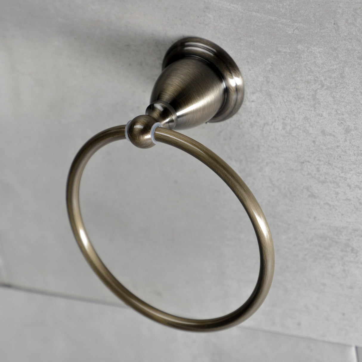 Heritage BA1754AB Towel Ring, Antique Brass
