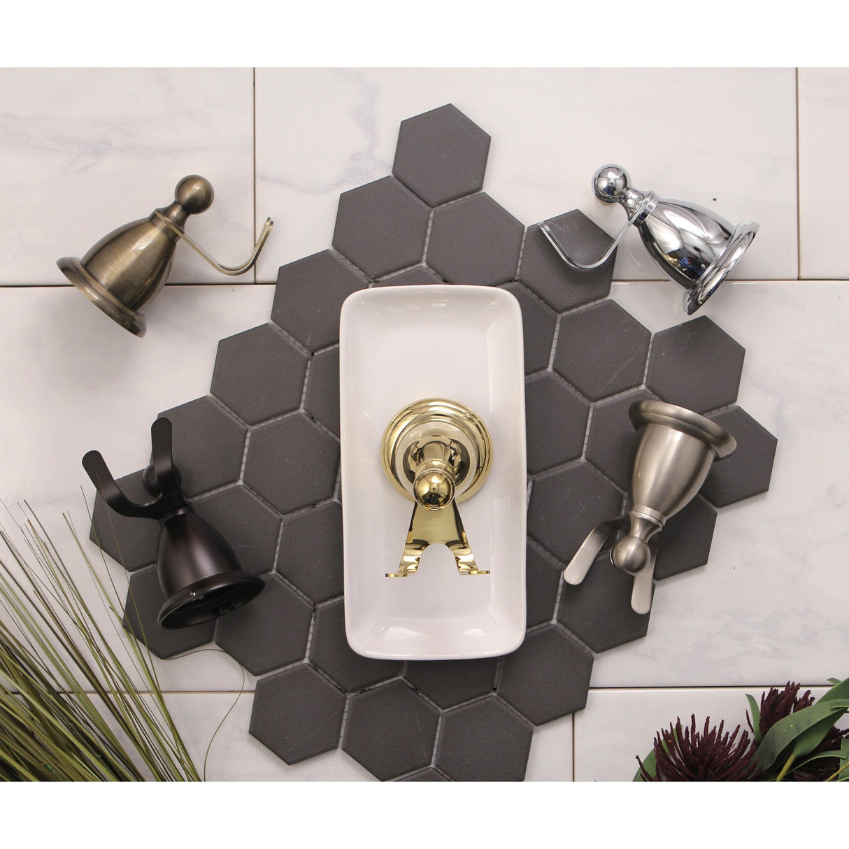 Heritage BA1757PB Robe Hook, Polished Brass