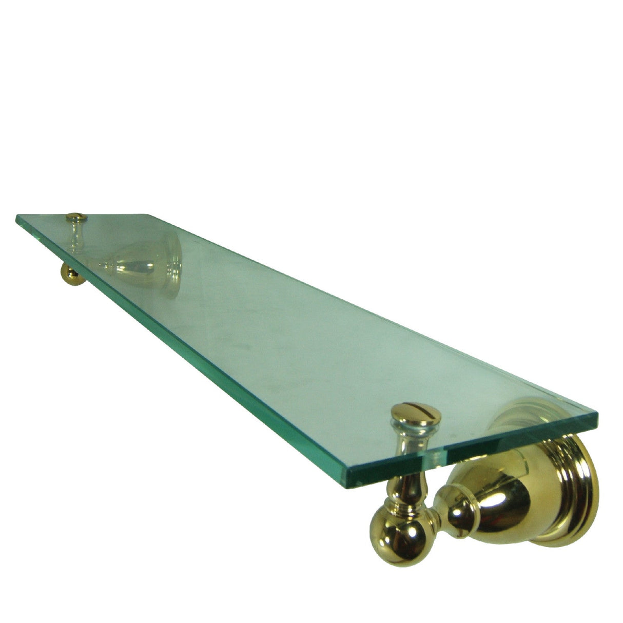 Heritage BA1759PB Glass Shelf, Polished Brass