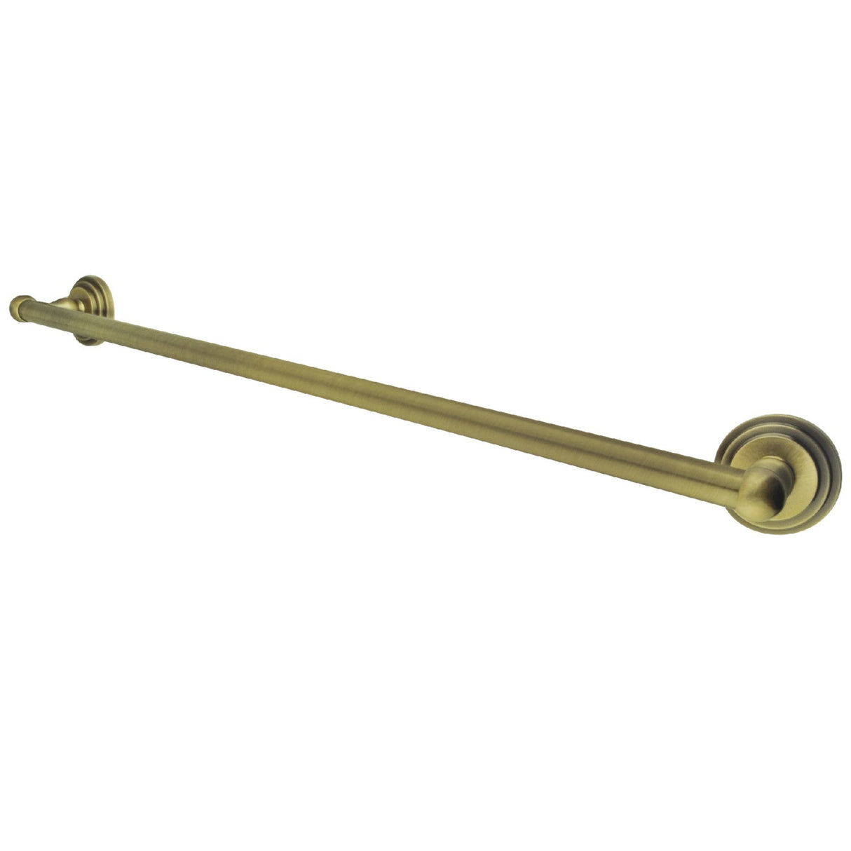 Milano BA2711AB 24-Inch Towel Bar, Antique Brass