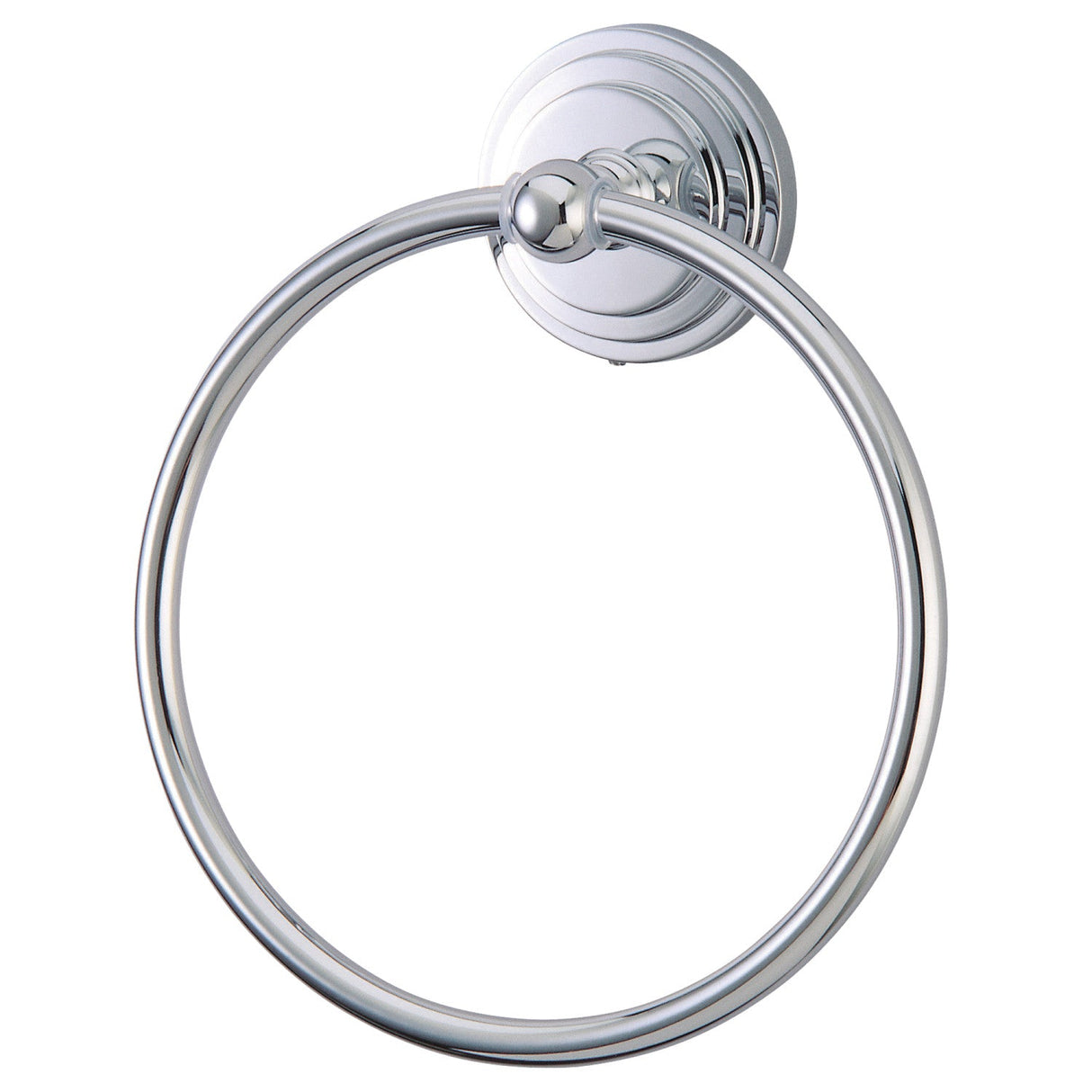 Milano BA2714C Towel Ring, Polished Chrome