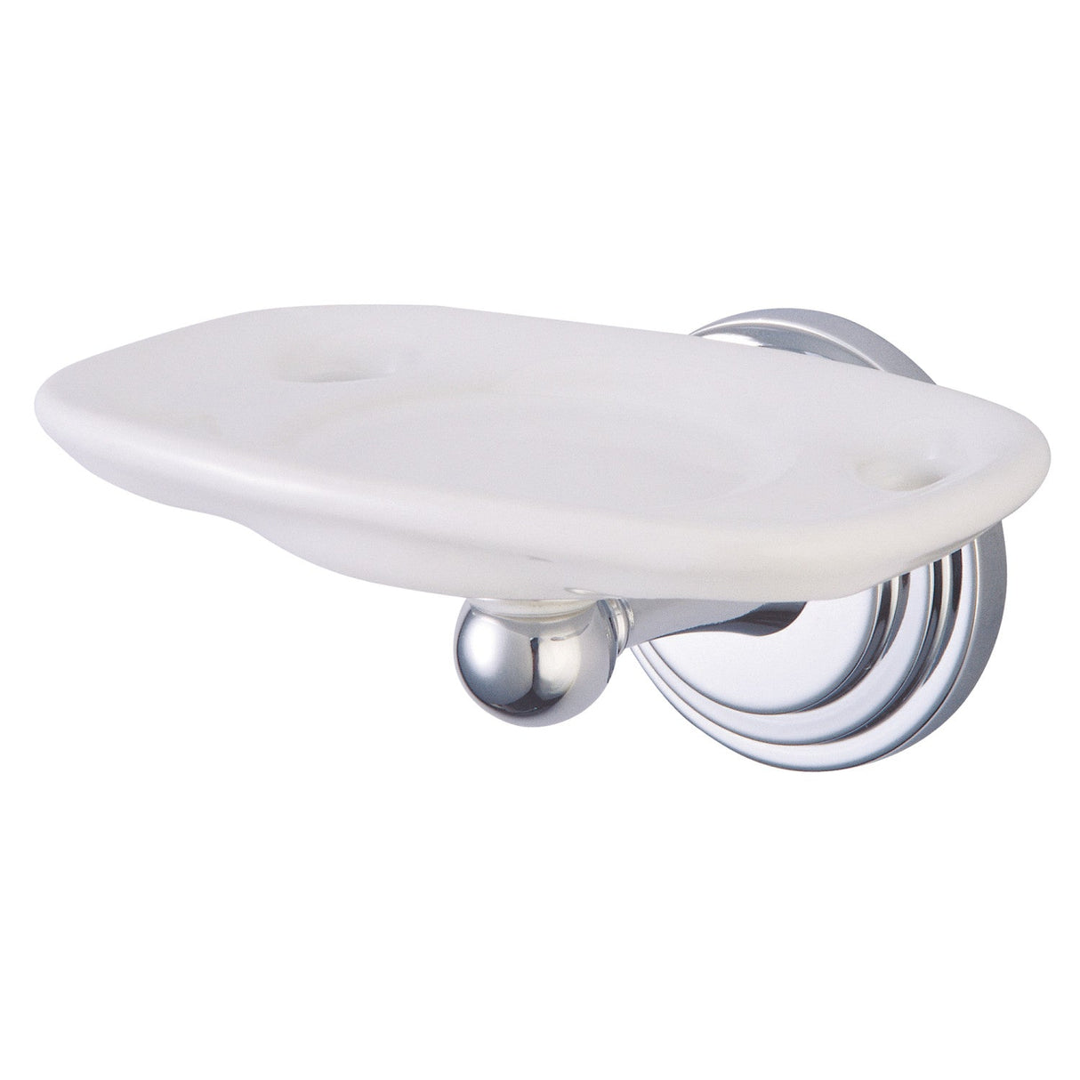 Milano BA2716C Toothbrush and Tumbler Holder, Polished Chrome