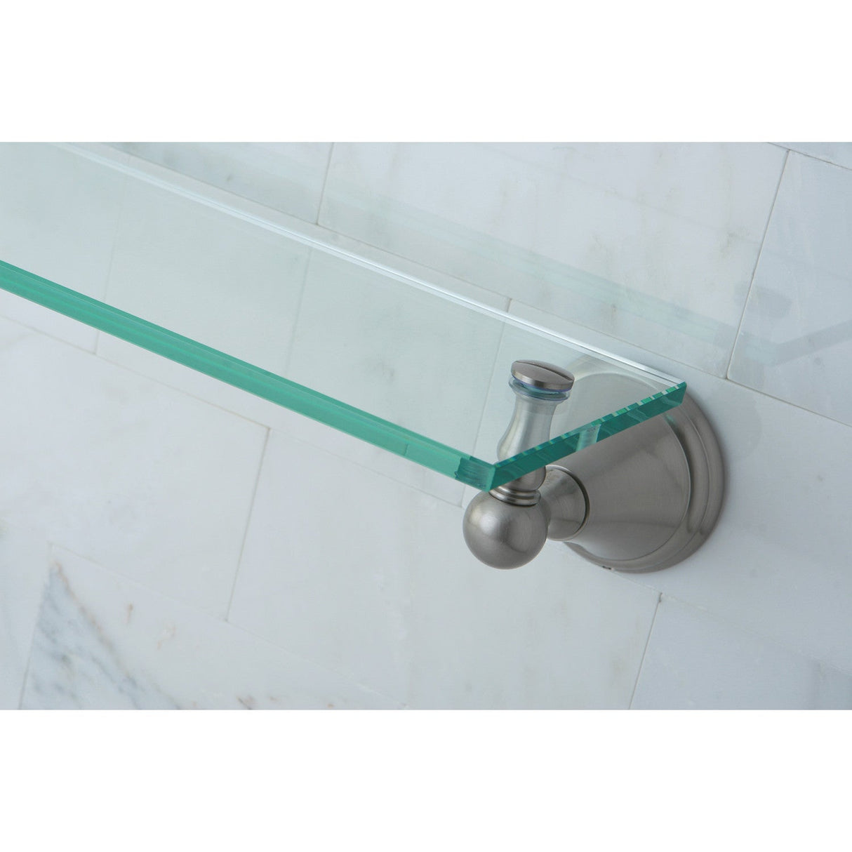 Governor BA2979SN Glass Shelf, Brushed Nickel