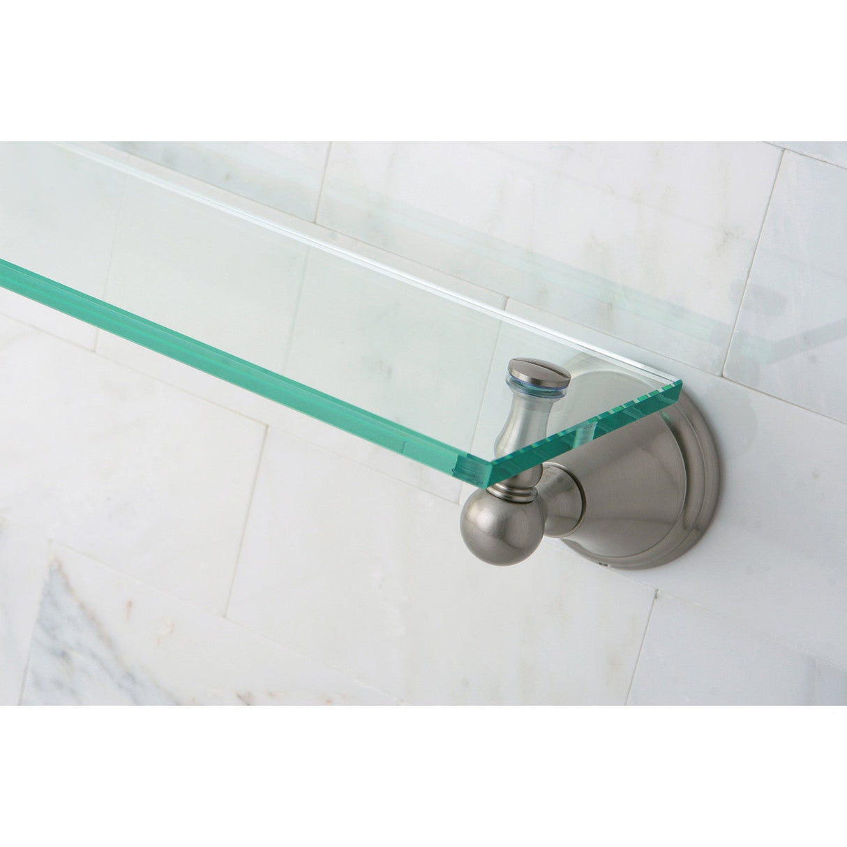 Governor BA2979SN Glass Shelf, Brushed Nickel