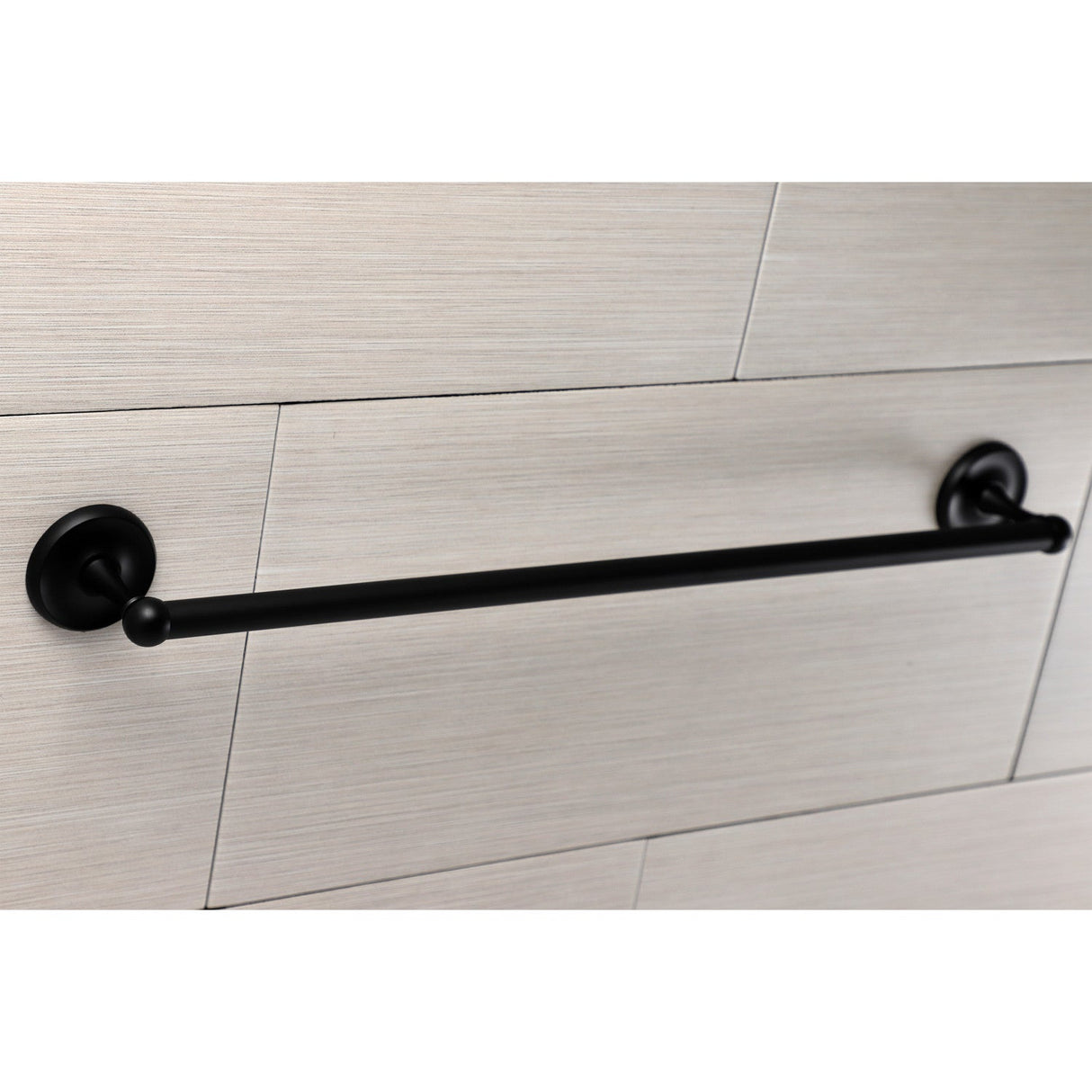 Classic BA311MB 24-Inch Towel Bar, Matte Black