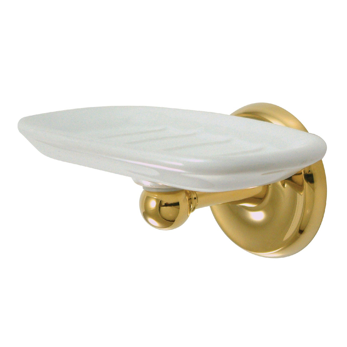 Classic BA315PB Wall Mount Soap Dish Holder, Polished Brass