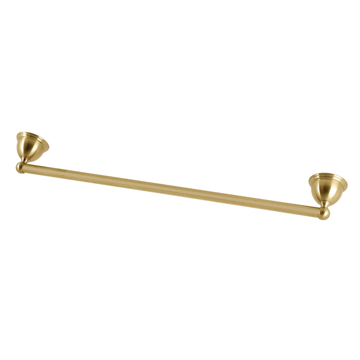 Restoration BA3961BB 24-Inch Towel Bar, Brushed Brass