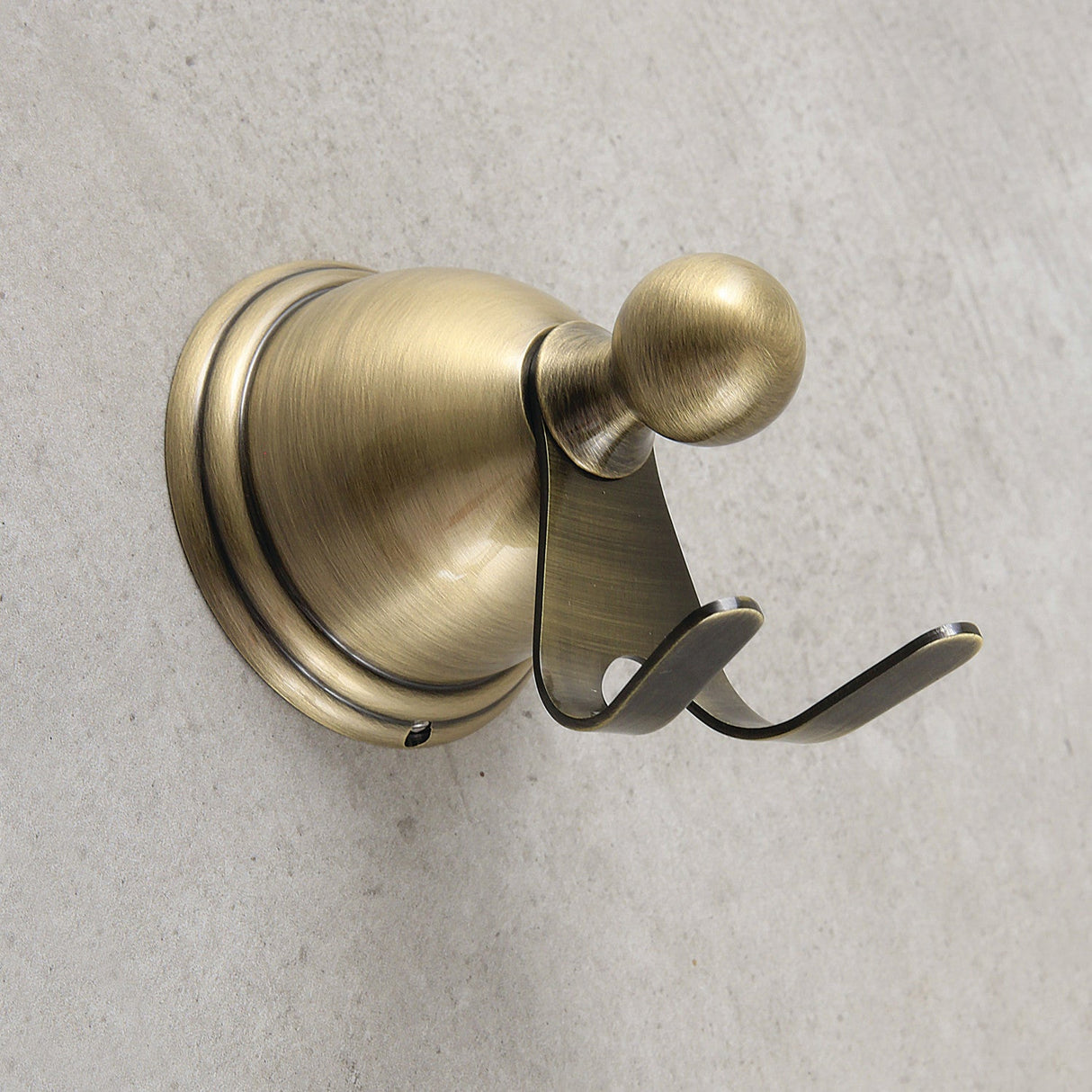 Restoration BA3967AB Robe Hook, Antique Brass