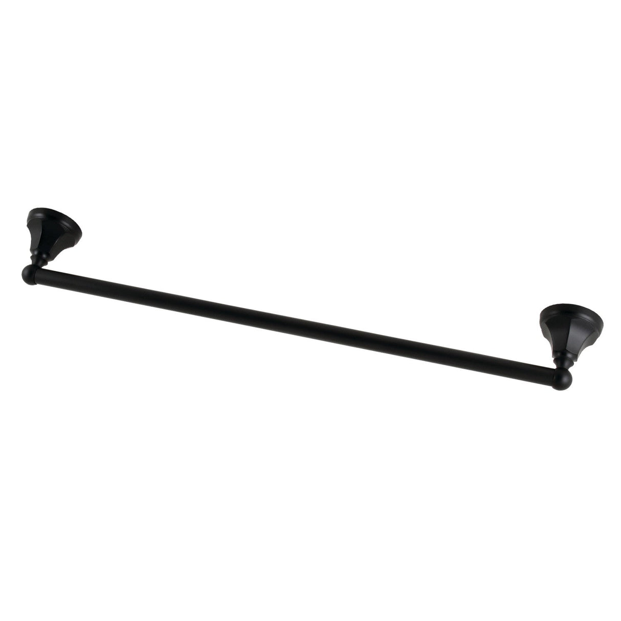 Metropolitan BA4811MB 24-Inch Towel Bar, Matte Black