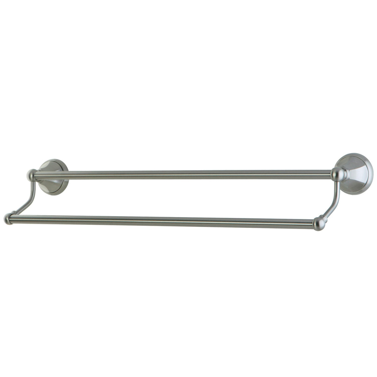 Metropolitan BA4813SN 24-Inch Dual Towel Bar, Brushed Nickel