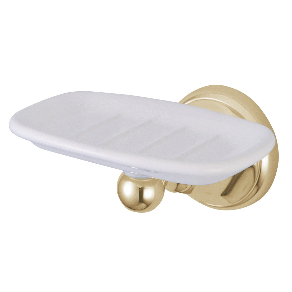 Metropolitan BA4815PB Wall Mount Soap Dish Holder, Polished Brass