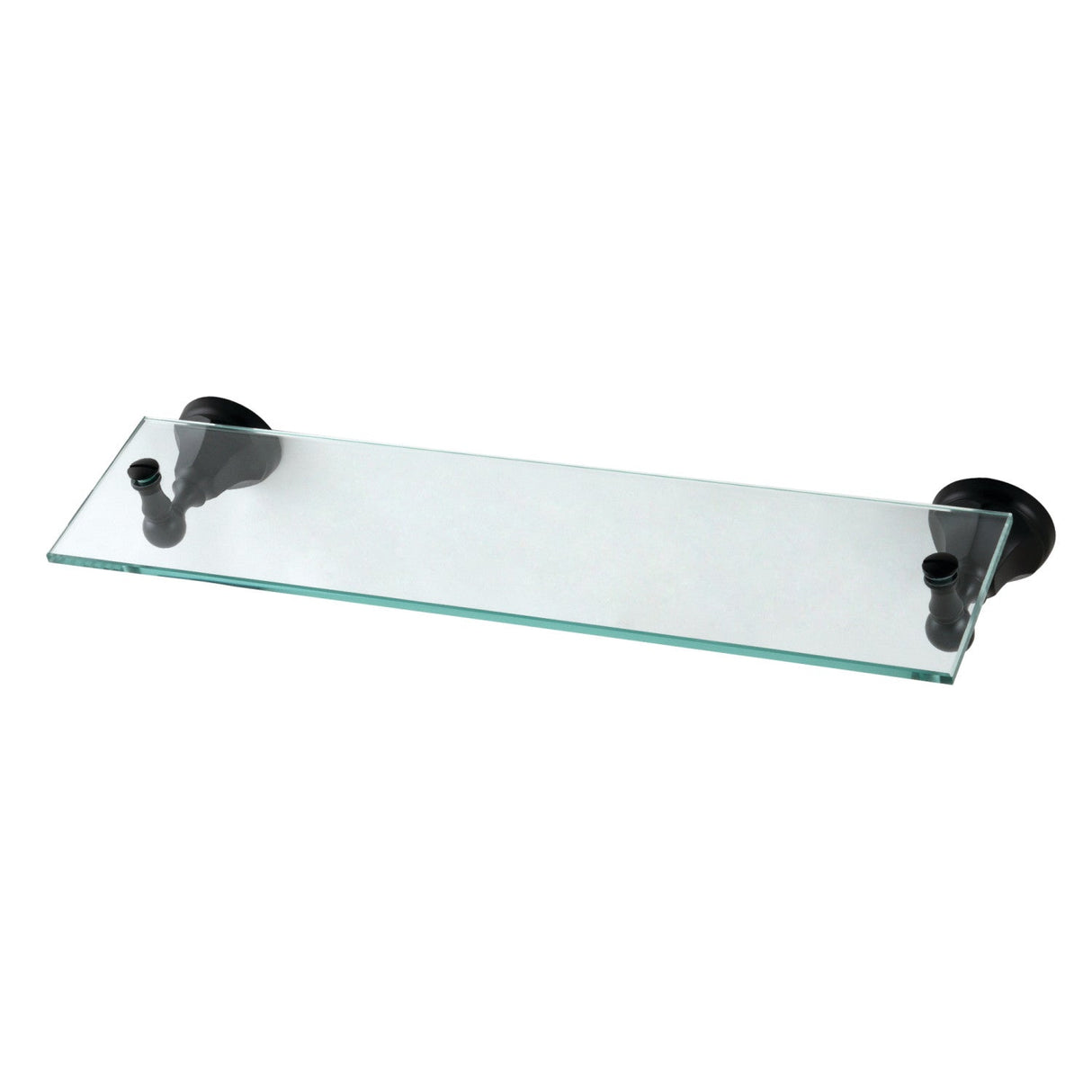 Metropolitan BA4819MB Glass Shelf, Matte Black