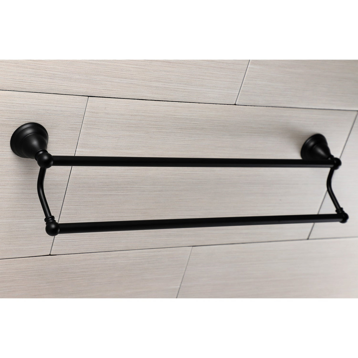 Royale BA5563MB 24-Inch Dual Towel Bar, Matte Black