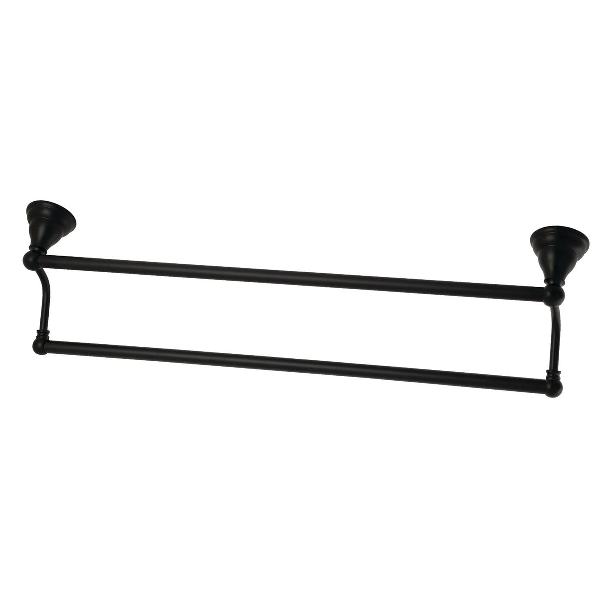 Royale BA5563MB 24-Inch Dual Towel Bar, Matte Black