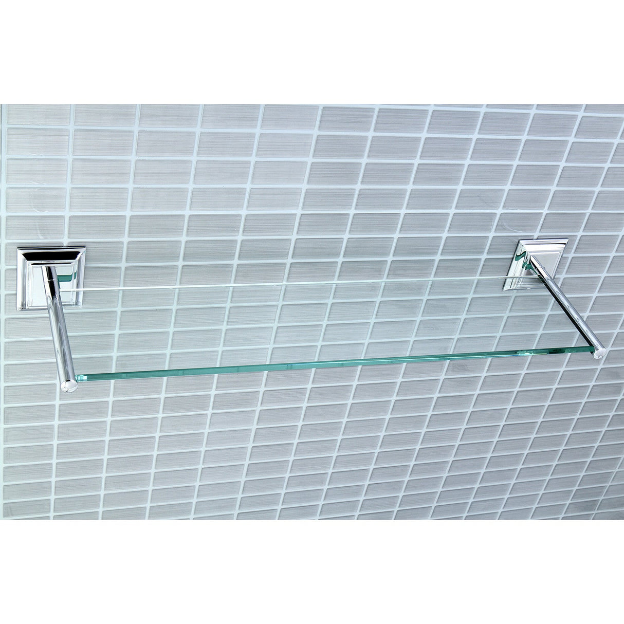 Millennium BA6019C Glass Shelf, Polished Chrome