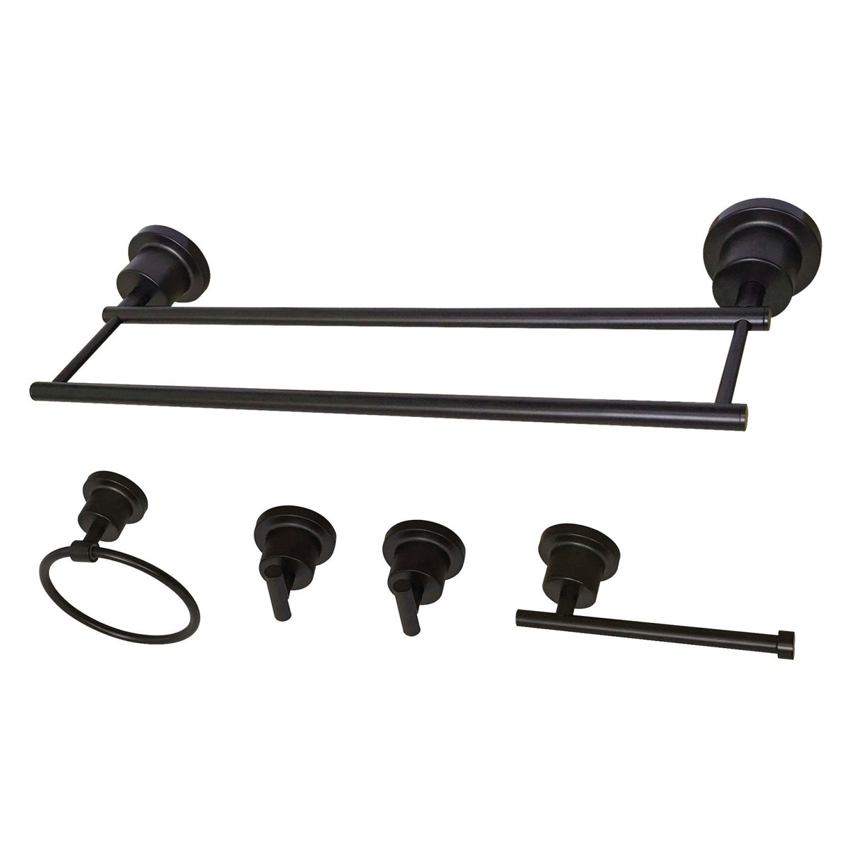 Concord BAH821318478ORB 5-Piece Bathroom Hardware Set, Oil Rubbed Bronze
