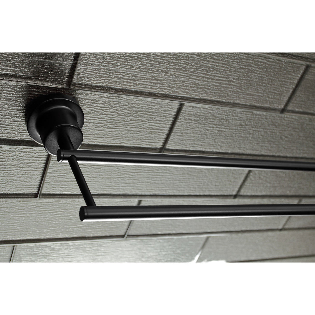 Concord BAH8213478MB 5-Piece Bathroom Hardware Set, Matte Black