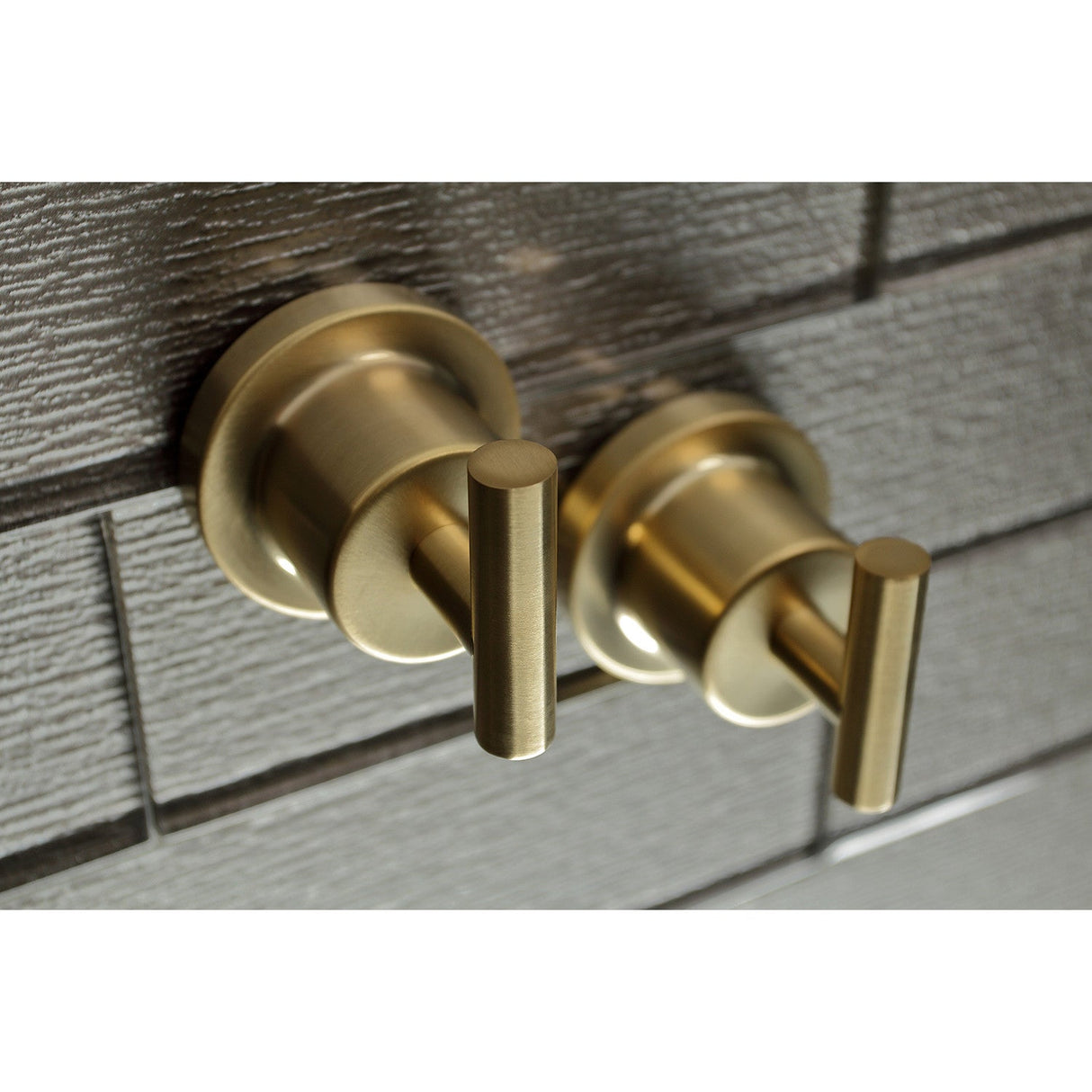 Concord BAH8213478SB 5-Piece Bathroom Hardware Set, Brushed Brass