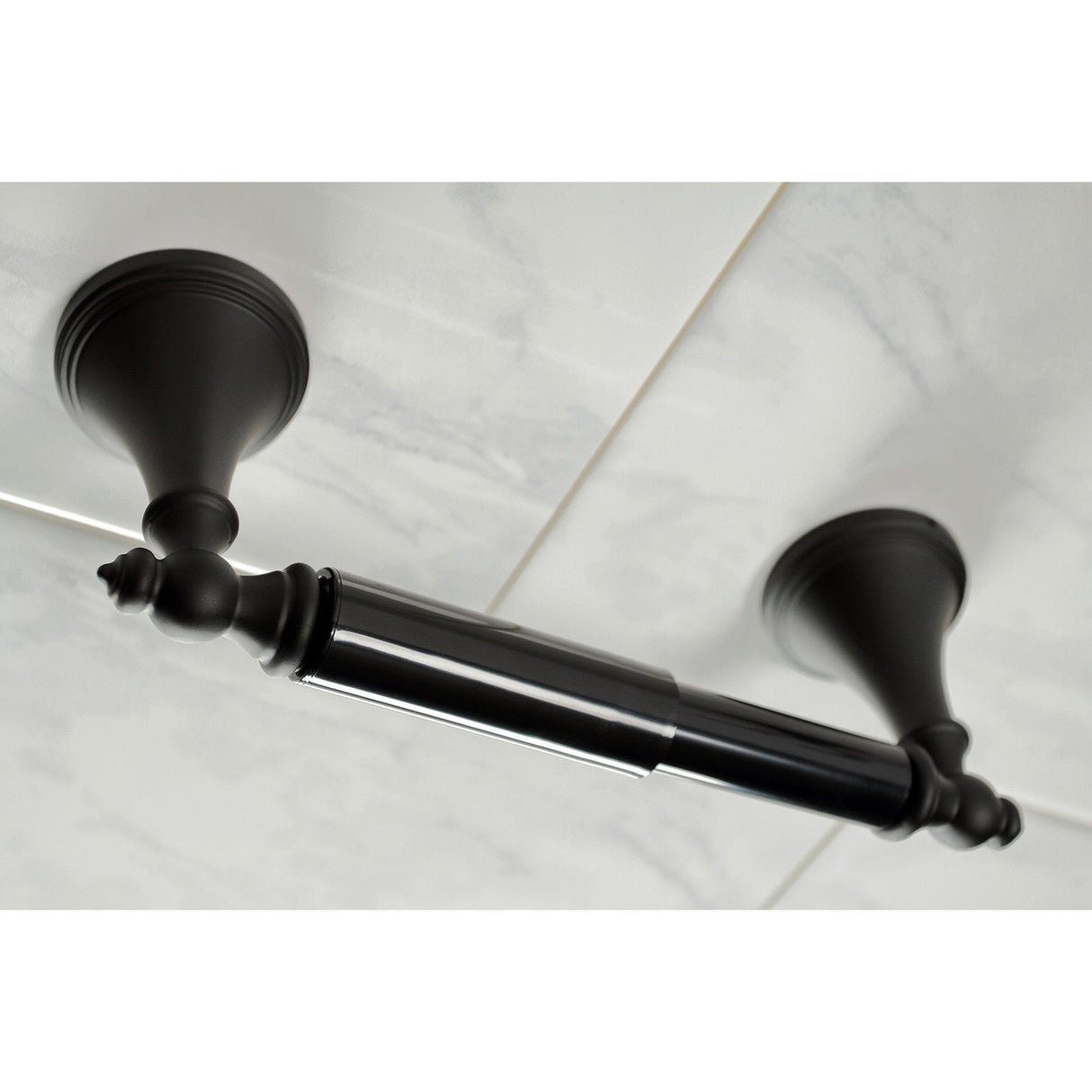 Naples BAHK1612478K 5-Piece Bathroom Hardware Set, Matte Black