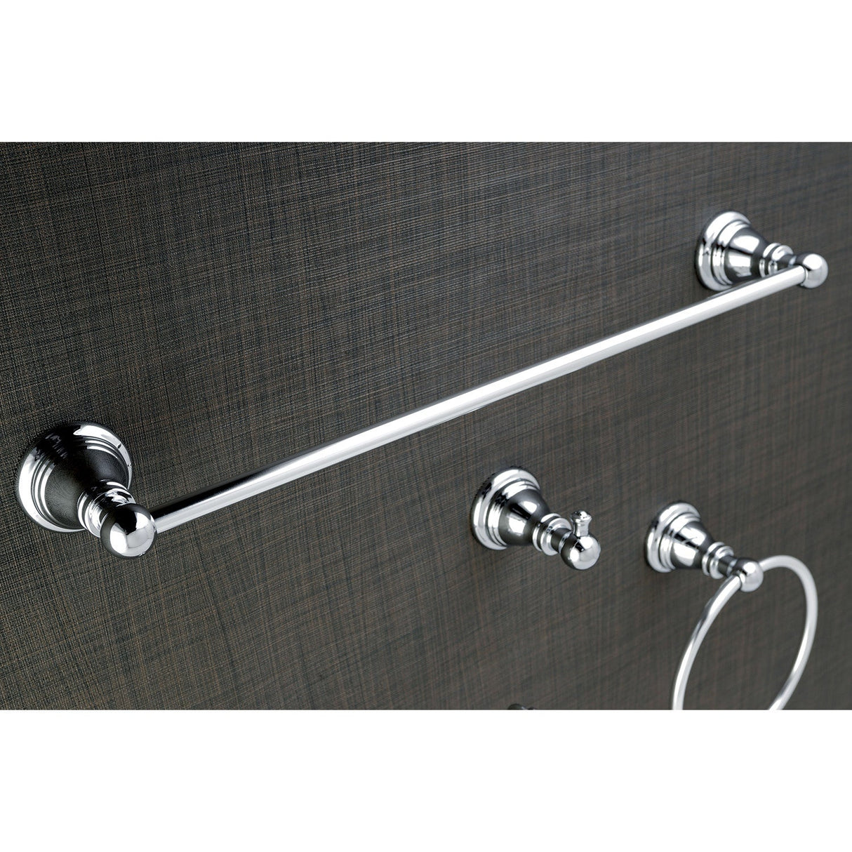 American Classic BAHK192478C 4-Piece Bathroom Hardware Set, Polished Chrome
